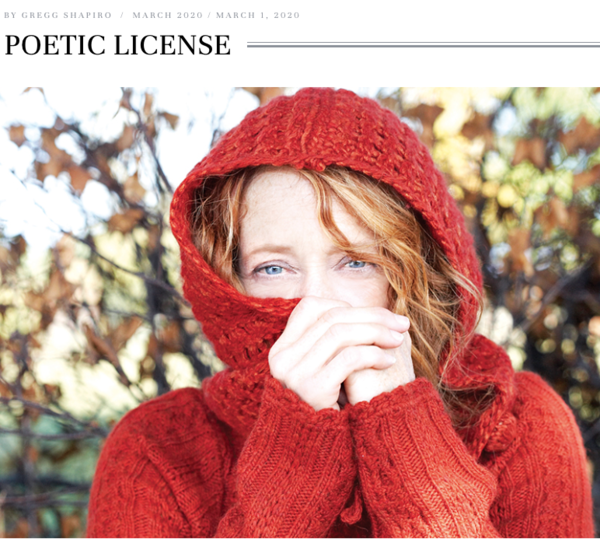 POETIC LICENSE: Singer/songwriter Patty Larkin has some anniversaries to celebrate.